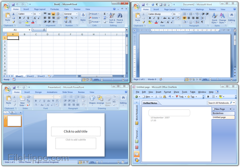 microsoft excel 2007 free downloads